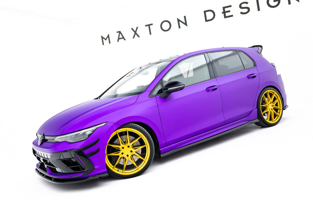 Splitterset V.2 för VW Golf R Hatchback MK8 Facelift