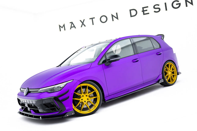 Splitterset V.4 för VW Golf R Hatchback MK8 Facelift