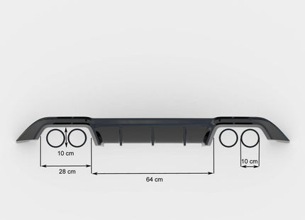 Splitterset för VW Golf R Hatchback MK7