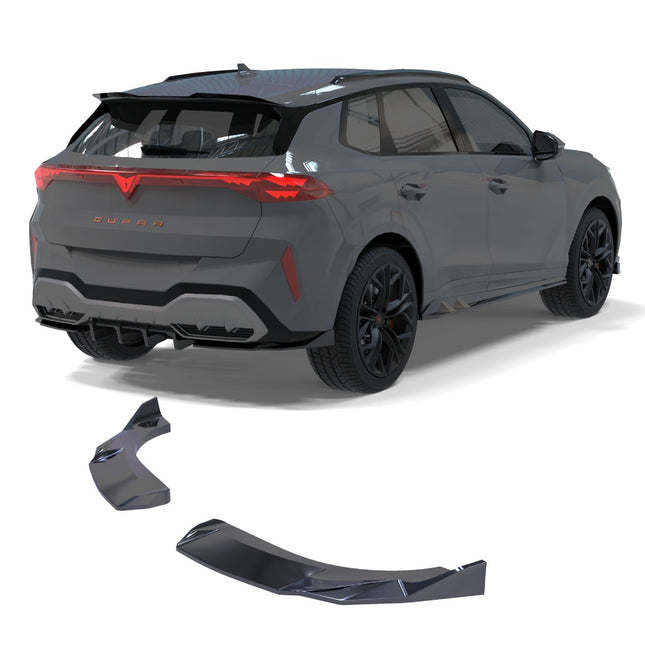 Blanksvarta Bakre sidosplitters Cupra Terramar 2024+