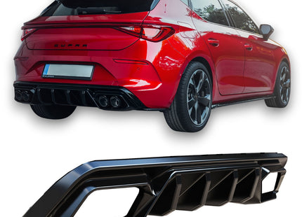 Blanksvart Diffuser Cupra Leon Mk1 2020-2024