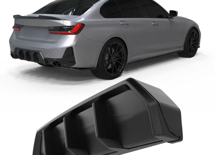 Blanksvart Diffuser BMW 3-Serie G20/G21 Facelift 2022+ (M-Paket)