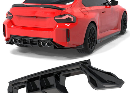 Blanksvart Diffuser BMW M2 G87 2023+