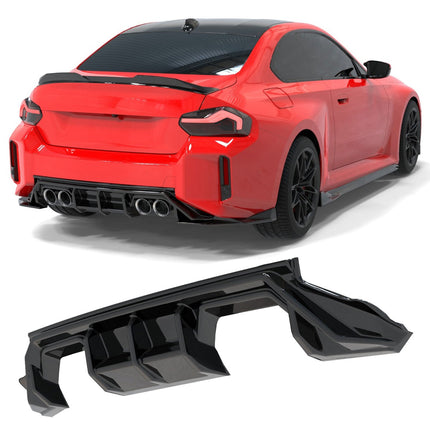 Blanksvart Diffuser BMW M2 G87 2023+