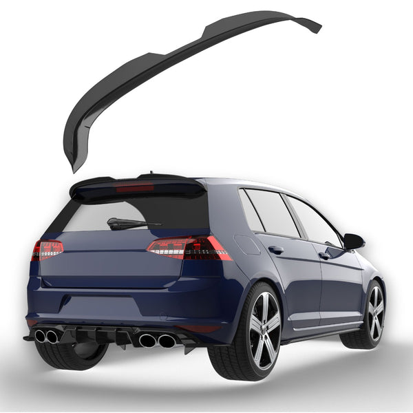 Takspoiler i blanksvart för VW Golf MK7 GTI/R