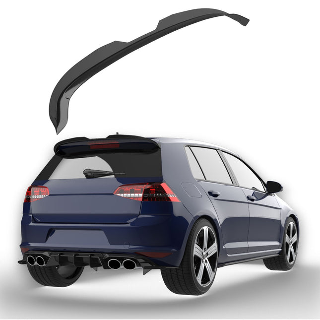 Takspoiler i blanksvart för VW Golf MK7 GTI/R