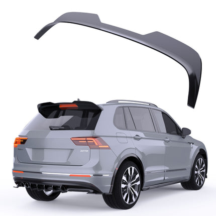 Blanksvart Takspoiler Volkswagen Tiguan Mk2 2015-2020 (R-Line)