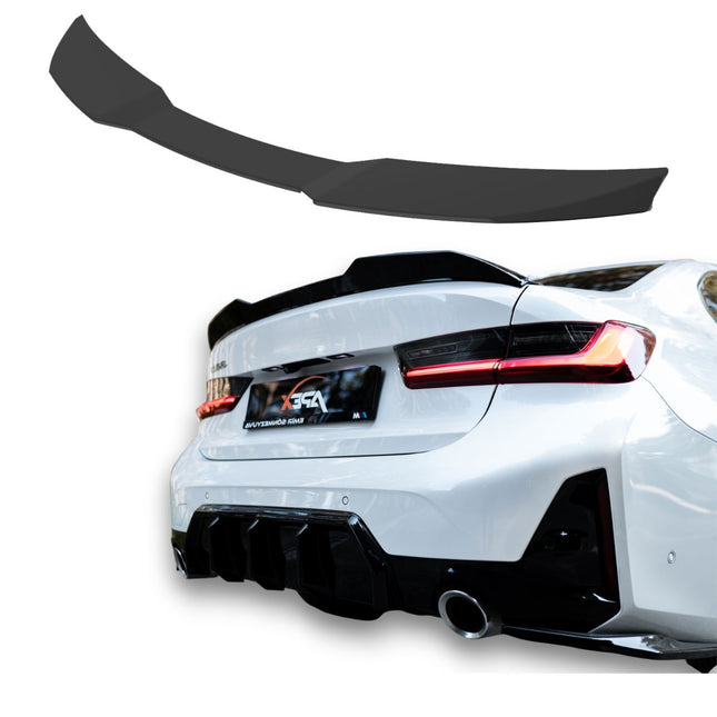 Blanksvart Bakspoiler BMW 3-Serie G20/G21 2018+ / M3 G80