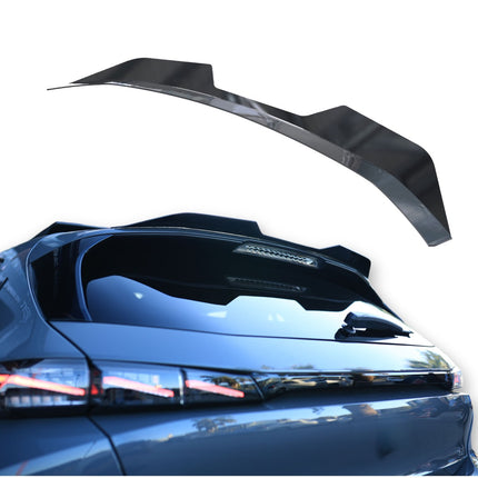 Blanksvart Takspoiler Peugeot 308 GT Mk3 Hatchback 2021+
