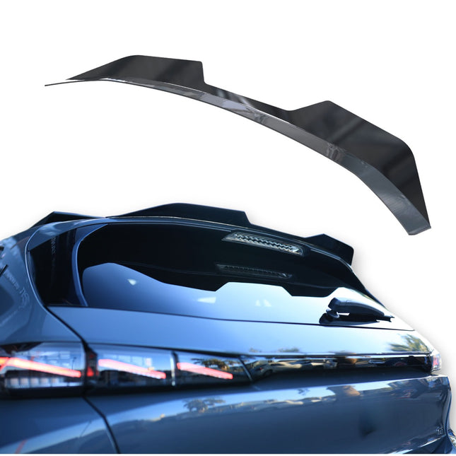 Blanksvart Takspoiler Peugeot 308 GT Mk3 Hatchback 2021+