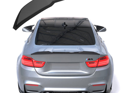 Blanksvart Bakspoiler BMW M4 F82 2014-2021