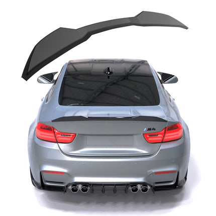 Blanksvart Bakspoiler BMW M4 F82 2014-2021