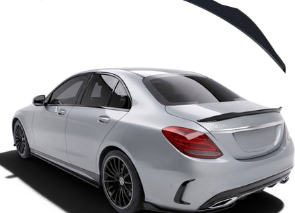 Bakspoiler Apex i blanksvart för Mercedes C-Klass W205