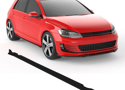 Blanksvarta Sidokjolar Volkswagen Golf Mk7 2013-2016 (GTI)
