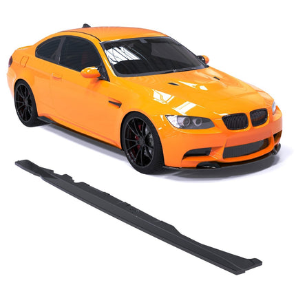 Blanksvarta Sidokjolar BMW M3 E92/E93 2007-2013