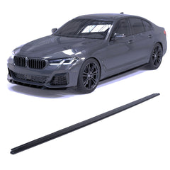 Blanksvarta Sidokjolar BMW 5-Serie G30/G31 2017-2023 (M-Paket)