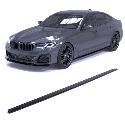 Blanksvarta Sidokjolar BMW 5-Serie G30/G31 2017-2023 (M-Paket)