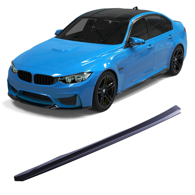 Blanksvarta Sidokjolar BMW M3 F80 2014-2018