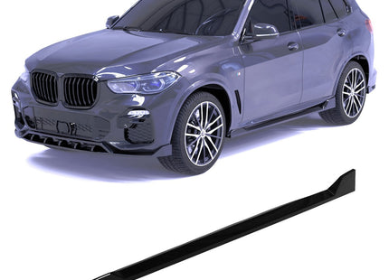 Blanksvarta Sidokjolar BMW X5 G05 2018-2023 (M-Paket)
