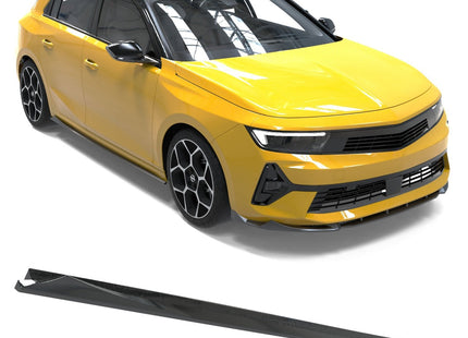 Blanksvarta Sidokjolar Opel Astra L 2021+