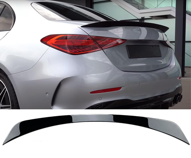 Blanksvart Takluckspoiler Mercedes C-Klass W206