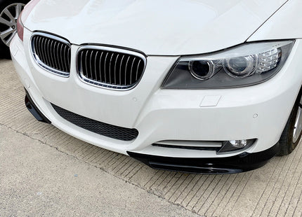 Frontsplitter i blanksvart för BMW 3-serie E90/E91 Facelift