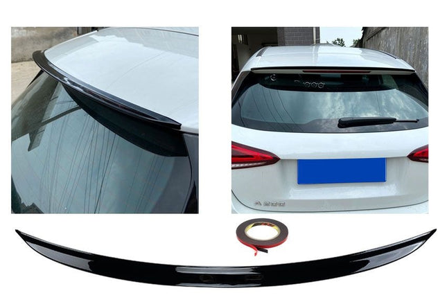 Blanksvart Takluckspoiler Mercedes A-Klass W177