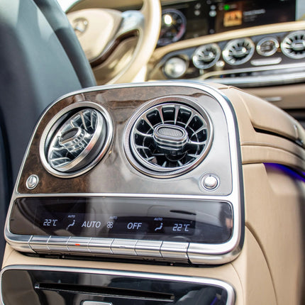 Turbo Vents Ambient Belysning Mercedes-Benz